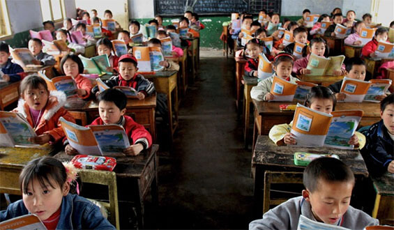 Primary School Students in China - How the Children in China Learn